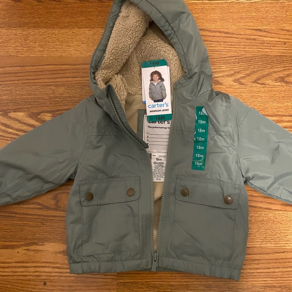 Carter's Green Kids Jacket